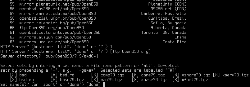 openbsd installer