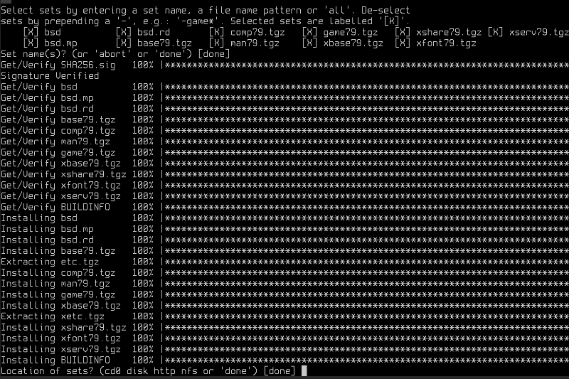 openbsd installer